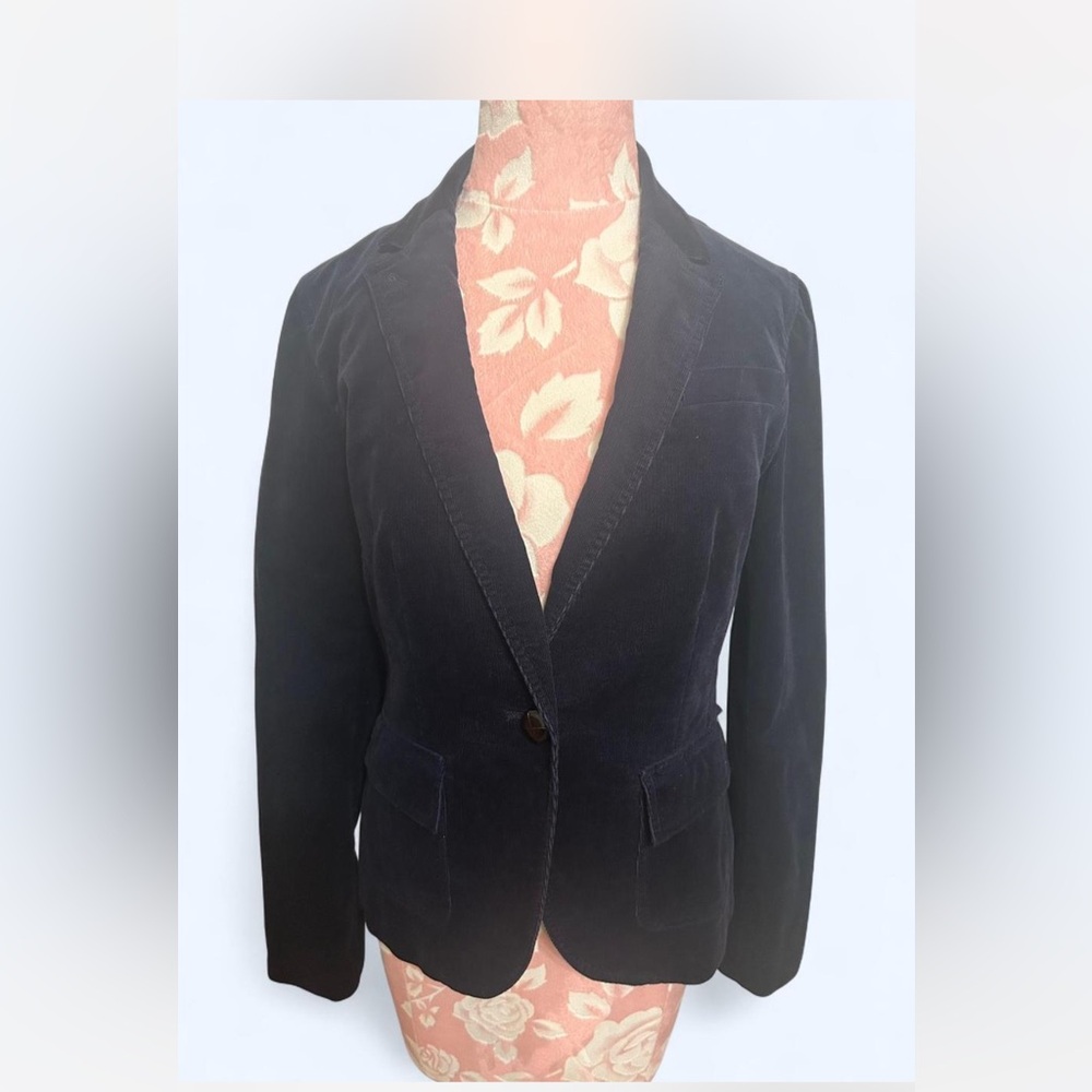 Classic Blue corduroy Blazer
